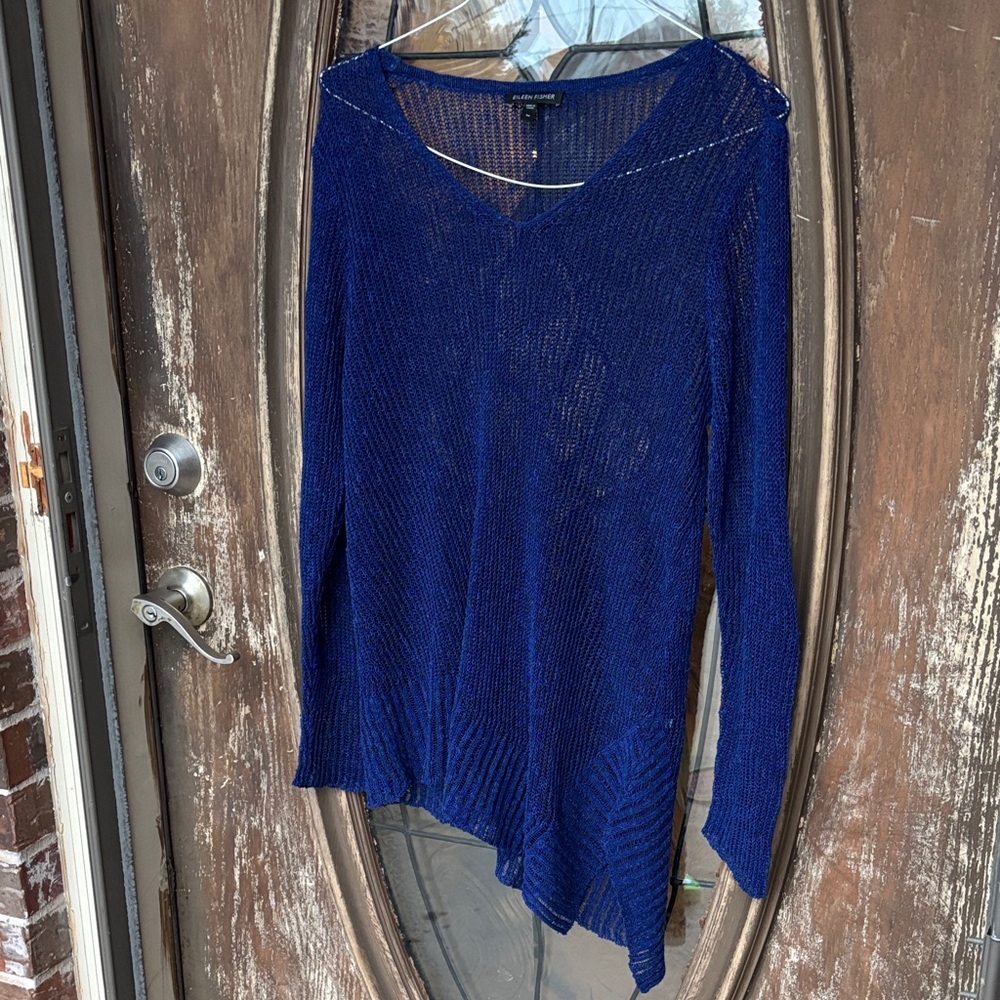 NEW Eileen Fisher Linen Blend Sweater! Size Medium